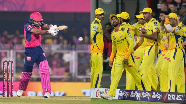 ipl 2025 playing 11 toss update csk won the toss and decided to bowl first against rr chennai super kings two changes CSK ने जीता टॉस, राजस्थान रॉयल्स करेगी पहले बल्लेबाजी, चेन्नई सुपर किंग्स की प्लेइंग 11 में 2 बदलाव