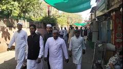 ताजमहल: अदा हुई ईद-उल-फितर की नमाज, कड़ी सुरक्षा के बीच नमाजियों ने देश में अमन चैन की दुआ मांगी