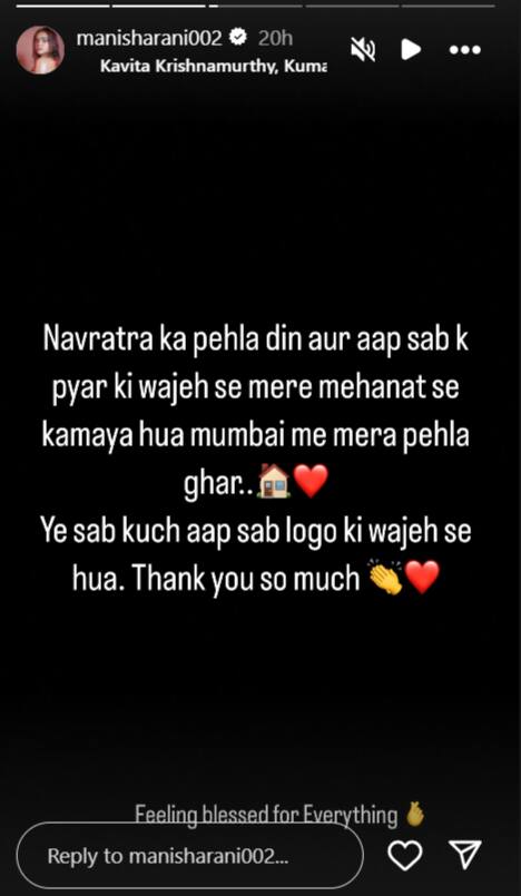 Bigg Boss OTT 2 Star Manisha Rani Buys Luxurious Mumbai Apartment Worth Rs 4.98 Crore