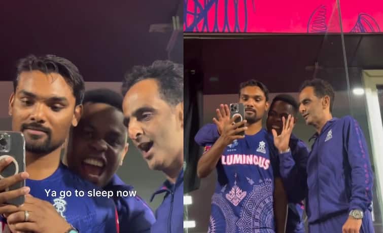IPL 2025: RR vs CSK, Sandeep Sharma’s Emotional Video Call to Son After Dhoni’s Wicket ધોનીની વિકેટ લીધા બાદ સંદીપ શર્માએ કોને કર્યો Video કોલ? વાતચીત થઈ 'લીક'