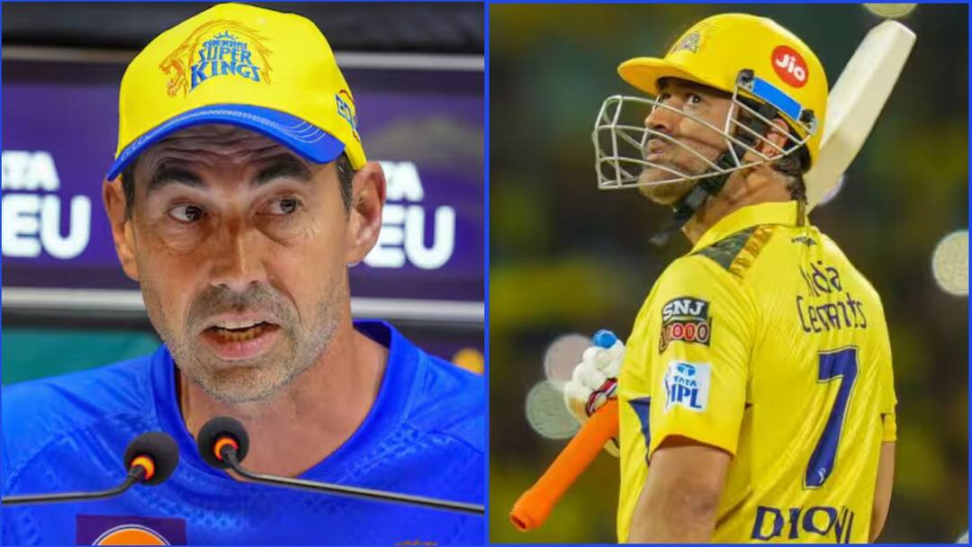 CSK Coach on Dhoni: “தோனியின் முட்டி தேய்ந்துவிட்டது“.. உண்மையை போட்டு உடைத்த சிஎஸ்கே கோச்...