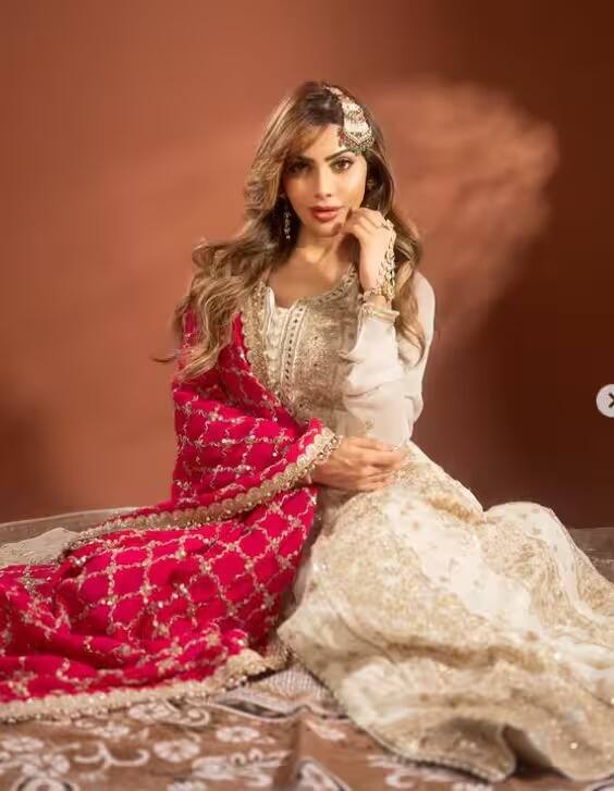 निक्कीच्या ईद लूकचे फोटो सध्या सोशल मीडियावर व्हायरल होत आहेत.