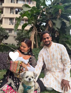 Eid Celebration: देवोलीना भट्टाचार्जी ने मुस्लिम पति संग मनाई ईद, ब्लैक सूट में शेयर की फोटो, यूजर्स बोले- हिजाब पहनना चाहिए था