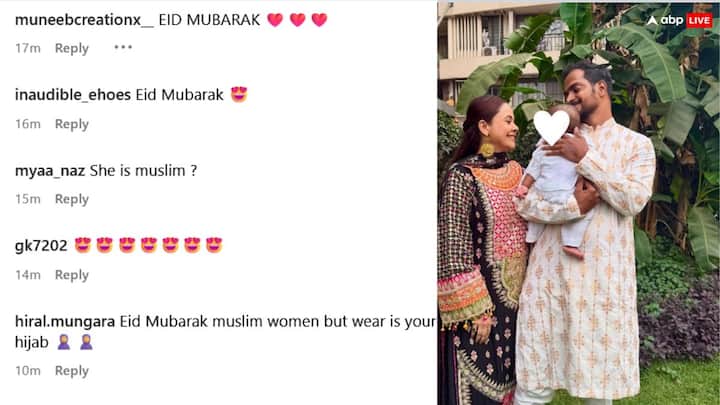  https:= gopi bahu devoleena bhattacharjee eid celebration with muslim husband Shahnawaz | देवोलीना भट्टाचार्जी ने मुस्लिम पति संग मनाई ईद, ब्लैक सूट में शेयर की फोटो, यूजर्स बोले