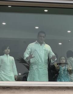 Eid 2025: ईद पर पठानी लुक में दिखे सलमान खान, घर की बालकनी में बुलेटप्रूफ ग्लास के पीछे दिए पोज