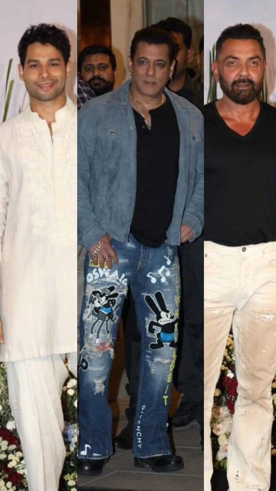 सलमान खान की ईद पार्टी में सितारों का लगा मेला, पति जाहिर के साथ नजर आई सोनाक्षी सिन्हा