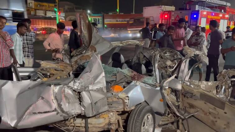 Chengalpattu singaperumal Kovil major accident 3 death including children spot death Tnn சென்னை அருகே அதிர்ச்சி.. உயிரைக் குடிக்கும் ஜி.எஸ்.டி சாலை.. 3 பேர் உயிரிழப்பு