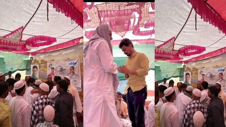 बीडच्या मसाजोग गावात मुस्लिम बांधवांनी यंदा रमजान ईद साजरी केली नाही. तर गावातील संपूर्ण मुस्लिम समाज बांधव ईदच्या दिवशी देशमुख कुटुंबियांच्या भेटीला आले होते.