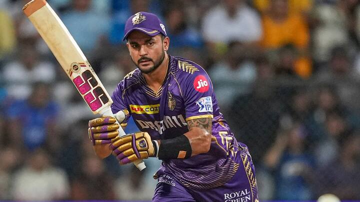 MI VS KKR: मनीष पांडे सोमवार को कोलकाता नाइट राइडर्स के लिए इंपैक्ट प्लेयर के रूप में बल्लेबाजी करने आए. इस दौरान वह आईपीएल के सभी सीजन में खेलने वाले इतिहास के चौथे खिलाड़ी बन गए.