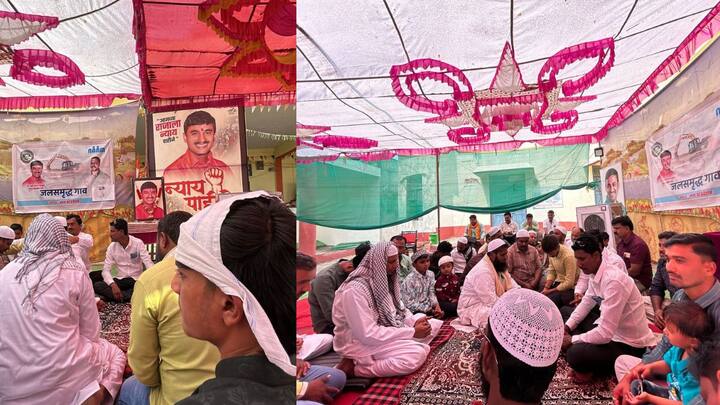 200 हून अधिक लोकसंख्या असलेल्या मुस्लिम बांधवांच्या 20 ते 25 कुटुंबात रमजान ईद निमित्त शीरखुर्मा किंवा इतर कोणतेही गोड पदार्थ बनविण्यात आले नव्हते.