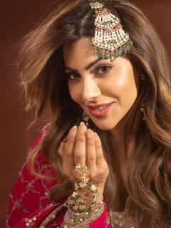 Pics: વ્હાઇટ સૂટ અને પિન્ક દુપટ્ટામાં ચાંદનો ટૂકડો લાગી નિક્કી તંબોલી, તસવીરો બનાવી દેશે દિવાના...