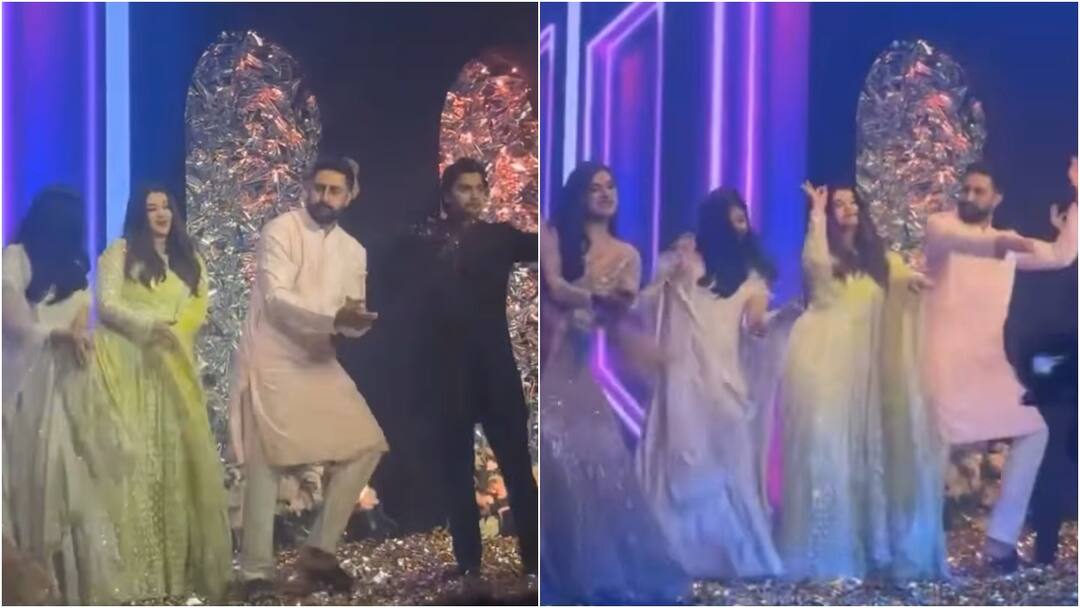Watch Aaradhya Dance To Kajra Re With Aishwarya Rai And Abhishek Bachchan In Family Wedding Clip Aaradhya Dance To Kajra Re With Aishwarya Rai And Abhishek Bachchan In Family Wedding Video Watch Aaradhya Dance To Kajra Re With Aishwarya Rai And Abhishek Bachchan In Family Wedding Clip