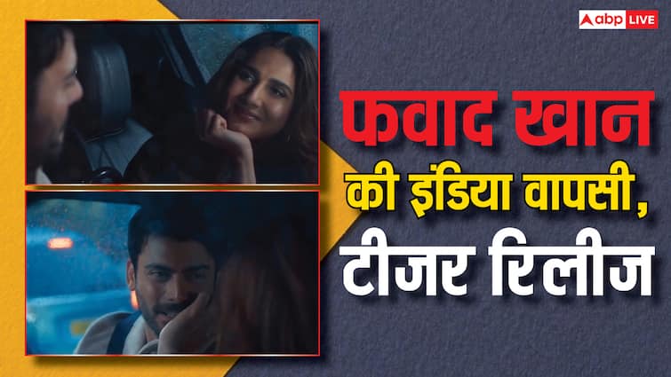Abir Gulaal Teaser: फवाद खान का कमबैक, वाणी कपूर संग किया फ्लर्ट, यूजर्स बोले- कोई और हीरोइन नहीं मिली? Abir Gulaal teaser Fawad Khan comeback Vaani Kapoor rom-com netizen said iske bina sukha pad gaya tha film industry mein Abir Gulaal Teaser: फवाद खान का कमबैक, वाणी कपूर संग किया फ्लर्ट, यूजर्स बोले- कोई और हीरोइन नहीं मिली?