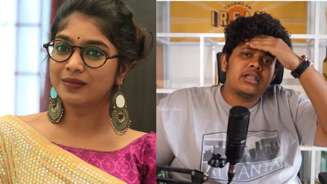 VJ Paaru : எப்டிதான் இண்டர்வியுல பேசுறாங்களோ...இர்ஃபானை ரவுண்டுகட்டி அடிக்கும் விஜே பாரு VJ paaru bashes youtuber irfan says why celebrities give interview to an ethically wrong person VJ Paaru : எப்டிதான் இண்டர்வியுல பேசுறாங்களோ...இர்ஃபானை ரவுண்டுகட்டி அடிக்கும் விஜே பாரு