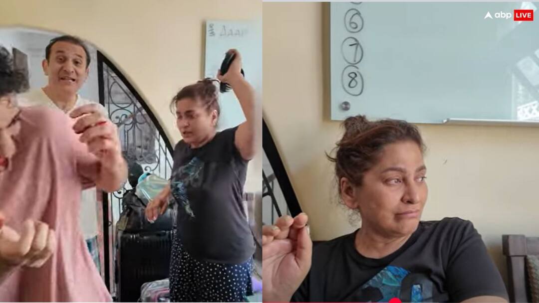 बेटों के पीछे चप्पल लेकर दौड़ीं अर्चना पूरन सिंह, जानिए ऐसा क्या कर दिया? archana puran singh shocked by son prank ran after them with slippers in her hand बेटों के पीछे चप्पल लेकर दौड़ीं अर्चना पूरन सिंह, जानिए ऐसा क्या कर दिया?