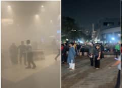 मुंबईच्या कुर्ल्यातील फिनिक्स मॉलमधील फूड प्लाझात आग, मॉलमध्ये धुराचं साम्राज्य, अग्निशमन दलाकडून आग आटोक्यात