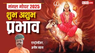 Mangal Gochar 2025: आज मंगल बदलेंगे चाल, अगले 2 महीने तक देश में हो सकती है ये बड़ी घटनाएं