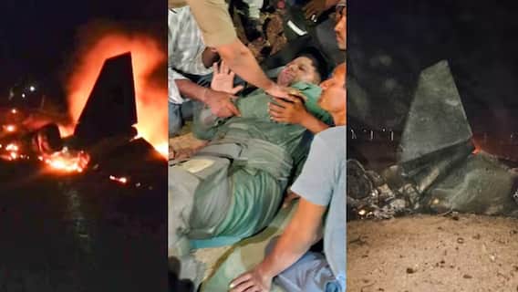 Fighter Jet Crash: જામનગરમાં એરફોર્સનું ફાઇટર પ્લેન ક્રેશ, એક પાયલટનું મોત