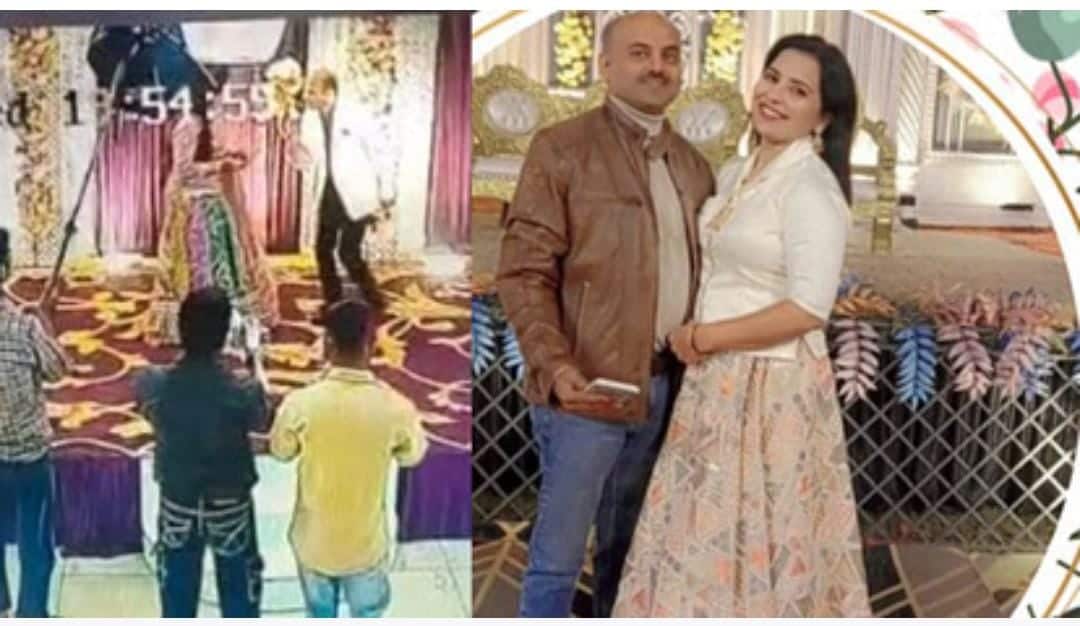 UP Businessman Dies Of 'Heart Attack' While Dancing With Wife On 25th Wedding Anniversary—On Cam Uttar Pradesh Bareilly businessman died of a suspected heart attack during his 25th wedding anniversary celebration UP Businessman Dies Of 'Heart Attack' While Dancing With Wife On 25th Wedding Anniversary—On Cam