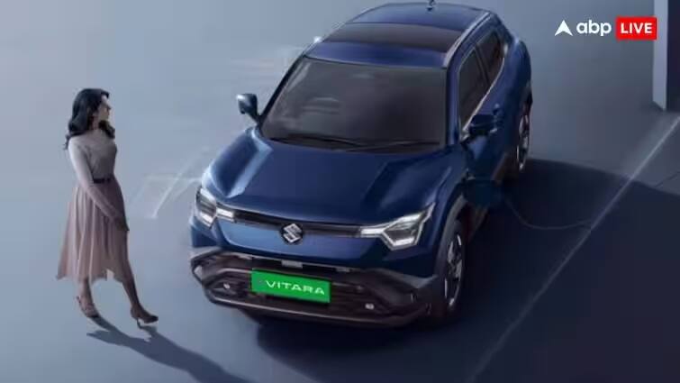 SUV Car News maruti first electric car e vitara 500 kilometer range features launching date 4 april 2025 500 km રેન્જ, 7 એરબેગ્સ અને કેટલાક દમદાર ફિચર્સ, ક્યારે લૉન્ચ થશે Maruti ની પહેલી EV ?
