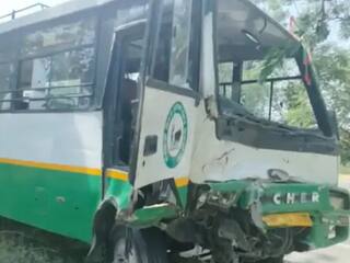 ਚੱਲਦੀ ਬੱਸ ਦਾ ਸਟੇਅਰਿੰਗ ਫੇਲ੍ਹ ਹੋਣ ਕਰਕੇ ਵਾਪਰਿਆ ਵੱਡਾ ਹਾਦਸਾ! ਮੱਚ ਗਿਆ ਚੀਕ-ਚੀਹਾੜਾ, 5 ਕਿਸਾਨ ਹੋਏ ਜ਼ਖ਼ਮੀ