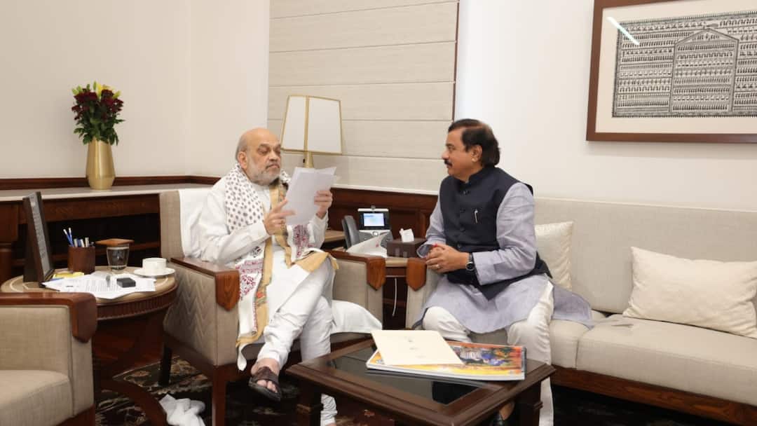 Ajit Pawar NCP Sunil Tatkare met Amit Shah demanded rename Ghavarekonda village as Shriram Nagar Raigad Maharashtra अजित पवार की पार्टी NCP ने अमित शाह से की मांग, इस जगह का नाम बदलकर किया जाए श्रीराम नगर