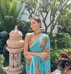 Ananya Panday Pics: દેશી લુકમાં જોવા મળી અનન્યા પાંડે, સાડીમાં આપ્યા કિલર પોઝ