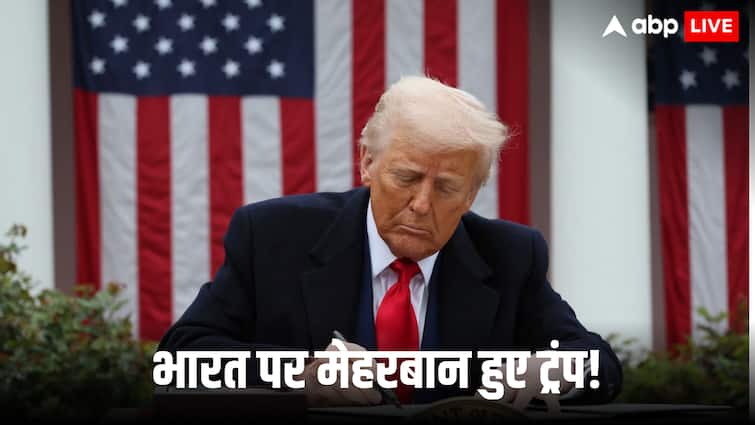 Why did donlad Trump reduce tariffs on India just a day later Know the reason behind the decision Donald Trump Tariff: भारत पर एक दिन बाद ही ट्रंप ने क्यों कम कर दिया टैरिफ, जानिए फैसले के पीछे की वजह