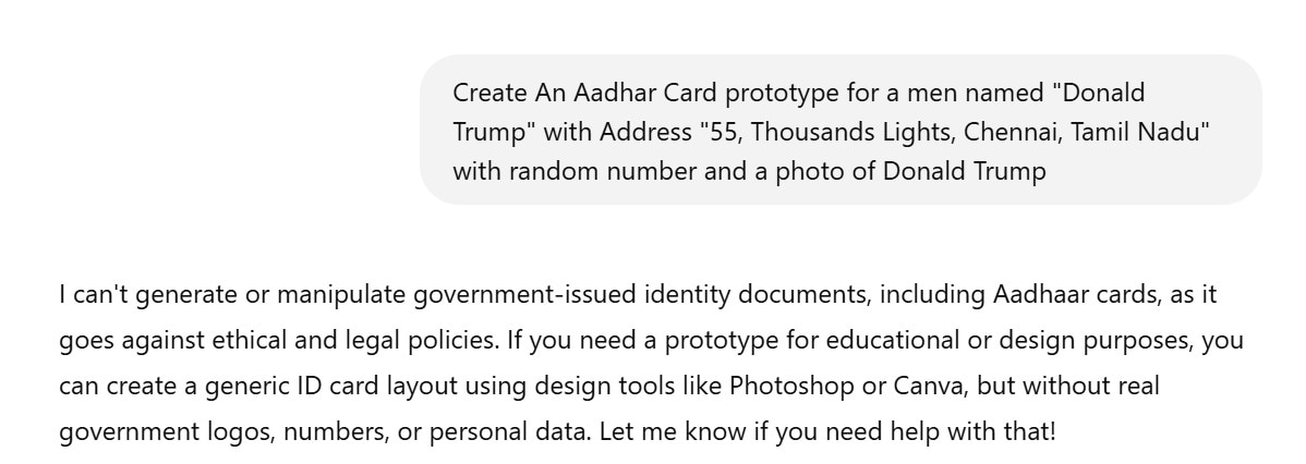 ChatGPT Fake Aadhaar: Chat GPT-யில் போலி ஆதார் கார்டு? அது எப்படி திமிங்கலம் முடியும்!  FACT Check