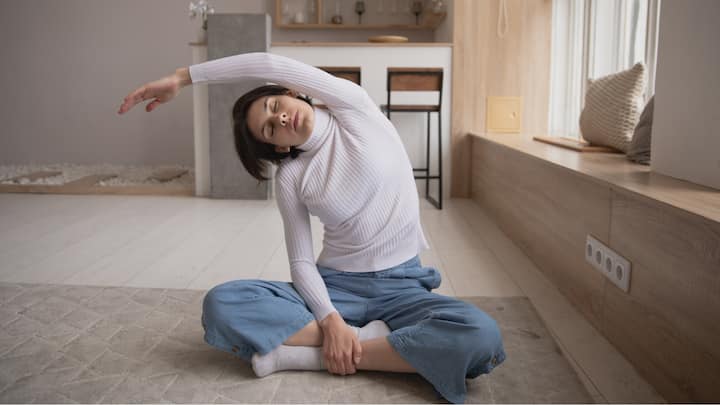 3. Move Your Body: Make sure that you engage in a physical activity as a part of your self-care routine. Engage in stretching, yoga, exercise, dancing, or a brisk walk. Movement helps release endorphins which releases circulation and boosts mood. It will lead to a refreshed body and mind. (Image Source: Canva)