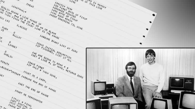 Bill Gates Recalls His ‘Coolest Code Ever’ That Launched Microsoft 50 Years Ago