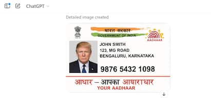 ChatGPT Generating Fake Aadhaar Pan Card FACT CHECK Know Whats The Truth ChatGPT Fake Aadhaar: Chat GPT-யில் போலி ஆதார் கார்டு? அது எப்படி திமிங்கலம் முடியும்!  FACT Check