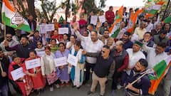 Himachal Cong Protests Anurag’s Remarks Against Kharge, Pratibha Singh Warns Of Nationwide Stir