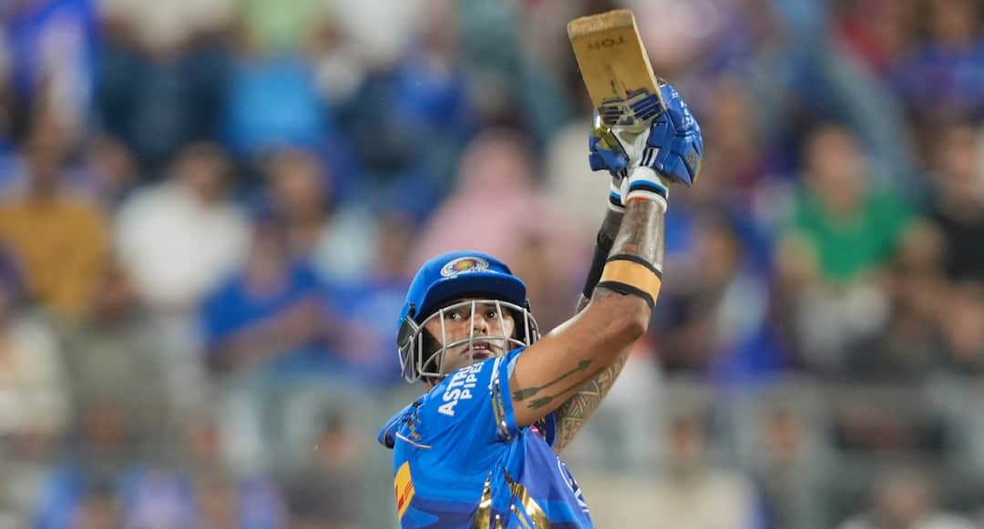 MI Celebrates Suryakumar Yadav's Special Achievement IPL 2025 MI Celebrates Suryakumar Yadav Special Achievement MI Celebrates Suryakumar Yadav's Special Achievement