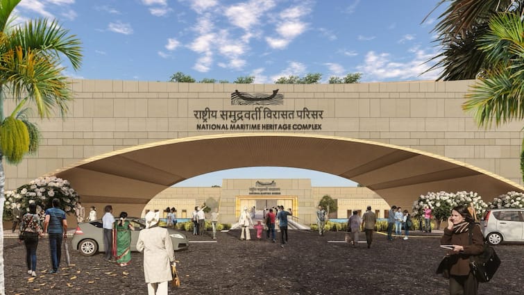 National Maritime Heritage Complex to Realize PM Modi’s ‘Virasat Bhi Vikas Bhi’ Vision 'વિરાસત ભી વિકાસ ભી': લોથલમાં આકાર લઈ રહ્યું છે ₹૪,૫૦૦ કરોડના ખર્ચે રાષ્ટ્રીય દરિયાઈ ધરોહર સંકુલ, હજારોને મળશે રોજગારી