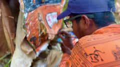 Sri Rama Navami 2025: అరటి ఆకుపై అయోధ్యరాముడు- కుప్పం కళాకారుడి అద్భుతం