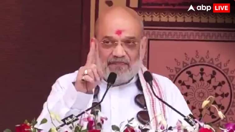 union home minister amit shah participated in bastar pandum festival in dantewada chattisgarh 'अगले चैत्र नवरात्रि तक लाल आतंक से मुक्त होगा बस्तर, छत्तीसगढ़ में बोले गृहमंत्री अमित शाह