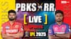 PBKS vs RR Live Score: રાજસ્થાને પંજાબને 50 રનથી હરાવ્યું, સારી બેટિંગ બાદ બોલરોએ તરખાટ મચાવ્યો