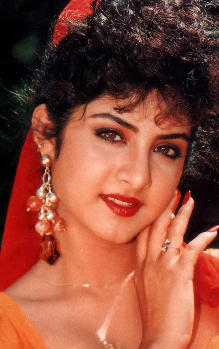 Divya Bharti's first film was released in the year 1990 which is Telugu film