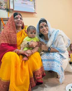 Ramnavmi 2025: राम नवमी पर अक्षरा सिंह ने घर में रखा कन्या पूजन, बच्चों को अपने हाथों से परोसा खाना, देखें तस्वीरें