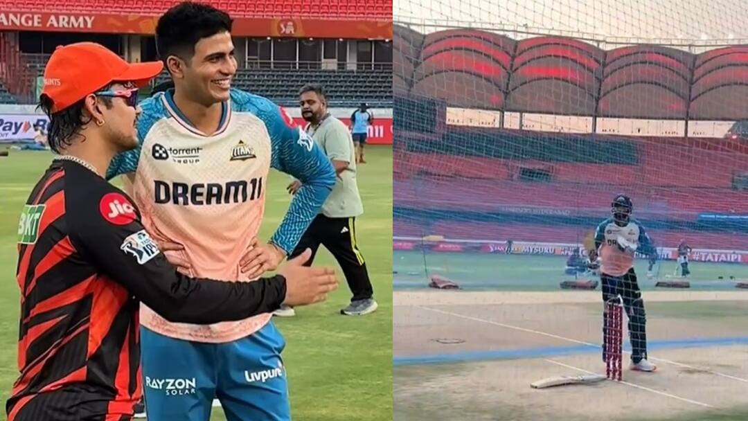 Watch: 'उसका इलाका है, पंगे नहीं लूंगा', मोहम्मद सिराज पर ये क्या बोल गए ईशान किशन; वीडियो से मची सनसनी ishan kishan commented on mohammed siraj batting practice video ahead srh vs gt match ipl 2025 Watch: 'उसका इलाका है, पंगे नहीं लूंगा', मोहम्मद सिराज पर ये क्या बोल गए ईशान किशन; वीडियो से मची सनसनी
