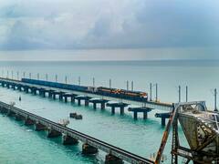 Photos: पीएम मोदी आज करेंगे भारत के पहले वर्टिकल लिफ्ट ब्रिज का उद्घाटन, जानिए क्यों खास है तमिलनाडु का पंबन पुल