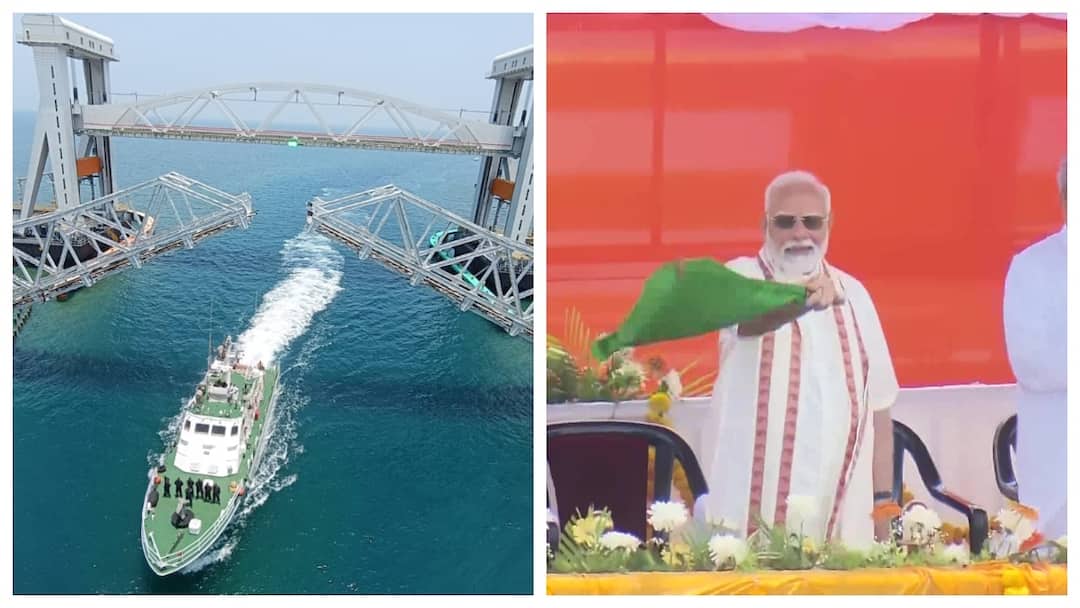 முதல்நாளே கோளாறு.. மோடி திறந்து வைத்த ராமேஷ்வரம் புதிய பாம்பன் பாலத்திற்கு ஏற்பட்ட நிலைமை