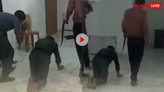 टारगेट पूरा नहीं होने पर कंपनी ने कर्मचारी को बनाया कुत्ता! गले में पट्टा डाल फ्लोर पर घुमाया, देखें वीडियो