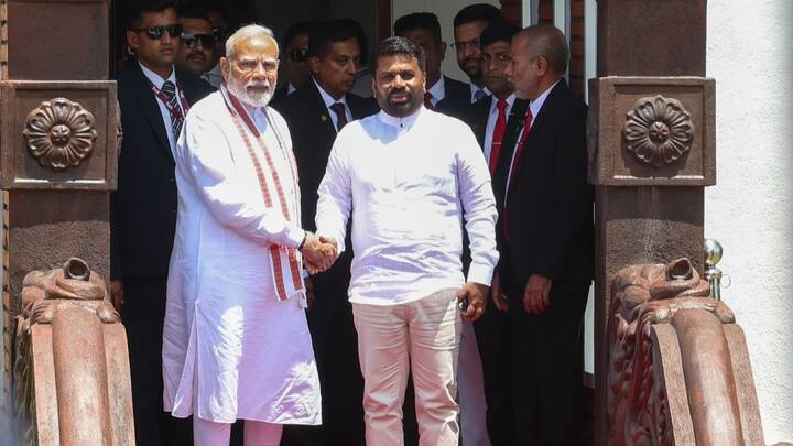 During his recent visit to Sri Lanka, PM Modi and President Dissanayake emphasised on their commitment to work together in a shared vision for fostering alliance between the two nations. (X@narendramodi)