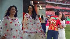 मोकळे केस अन् गालावरच्या खळीने सौंदर्य वाढवलं, प्रीती झिंटाचा पंजाबी ड्रेसमध्ये नवा लूक, पाहताच कोणाला मिठी मारली?