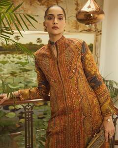 Sonam Kapoor Redefines Fashion In Long Pashmina Coat, See Pics