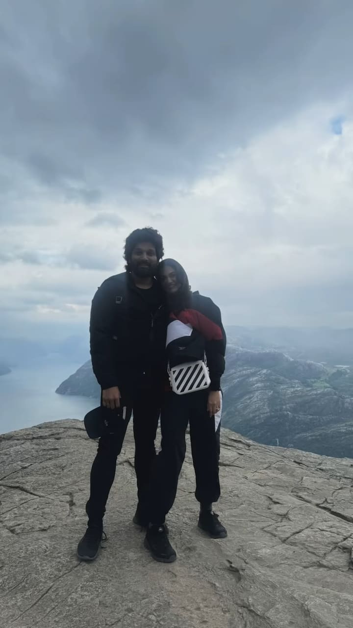 The video included precious moments, starting with little Arha and her dad during what seemed to be a vacation, capturing picture-perfect family moments.