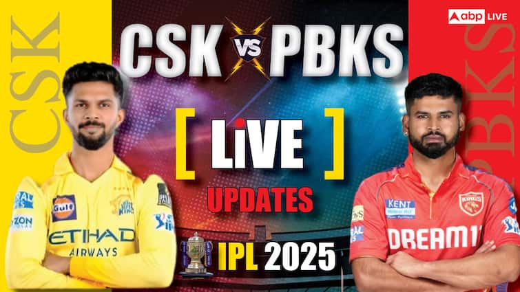 IPL Punjab Team Sets 220 as Target for Chennai Super Kings CSK Vs PBKS: சிஎஸ்கே-வை மீட்கப் போவது யார்.? 220 ரன்களை இலக்காக நிர்ணயித்த பஞ்சாப்.. தேறுமா சென்னை.?