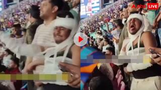 फ्रैक्चर तो होते रहते हैं, IPL नहीं रुकना चाहिए! हाथ पैर में बंधा था प्लास्टर और मैच देखने पहुंच गया शख्स, देखें वीडियो